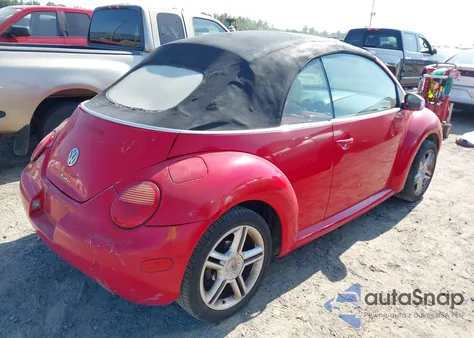 2005 Volkswagen New Beetle Gls 1.8T z USA, uszkodzony, nr VIN 3VWCD31Y35M352286